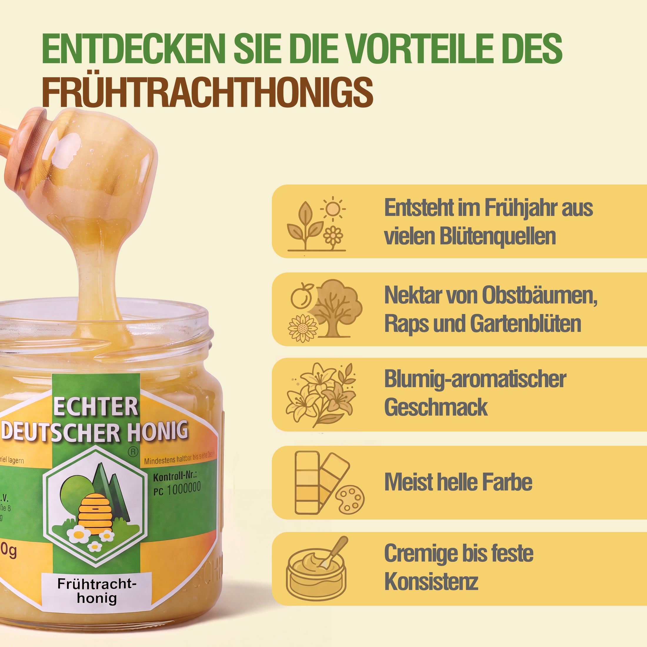 Frühtrachthonig Stimmungsbilder