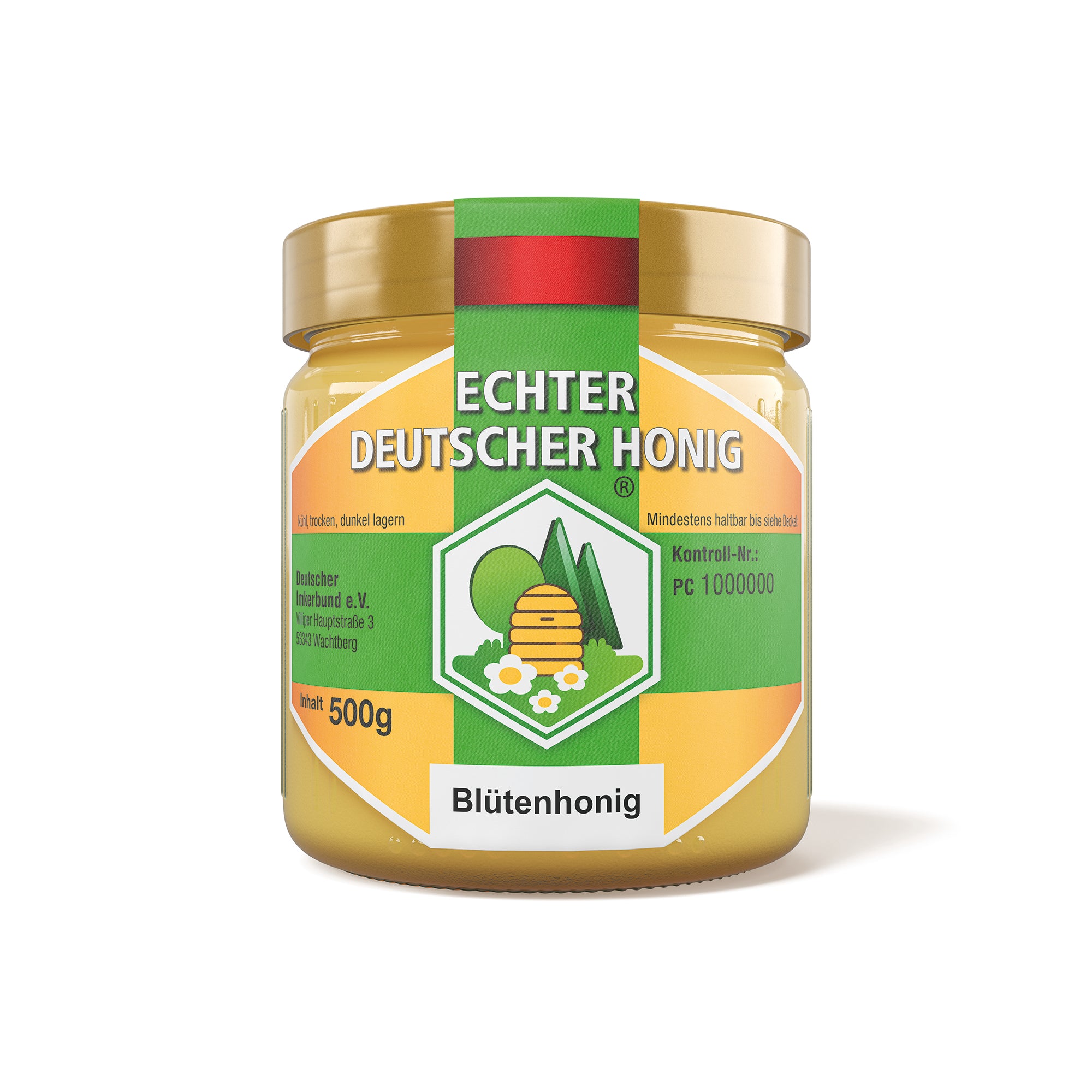 Blütenhonig freigestellt