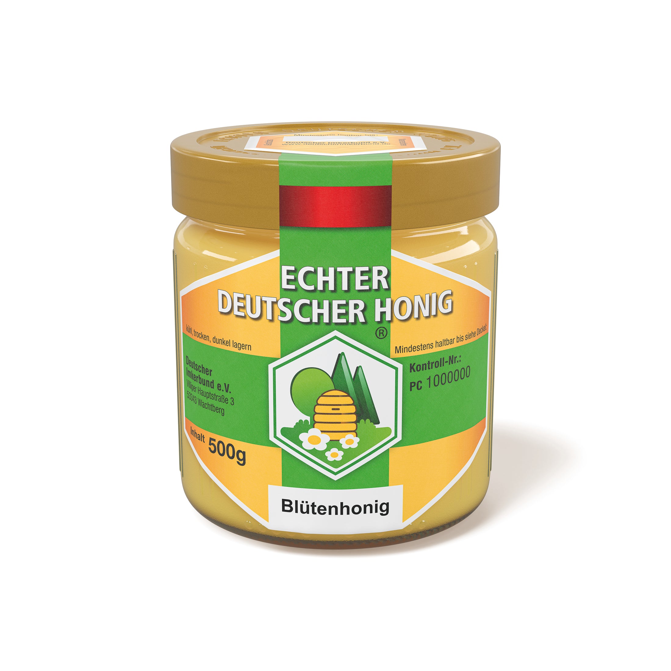 Blütenhonig freigestellt